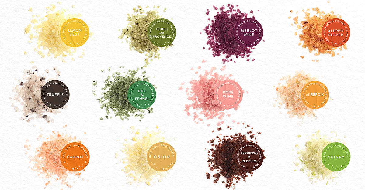 Flavored and Infused Salt Blends